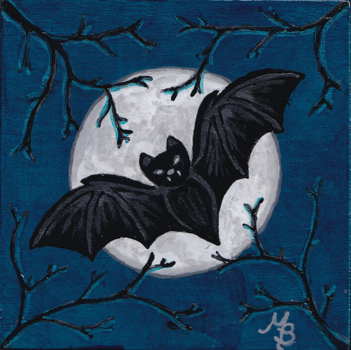Bat & Moon