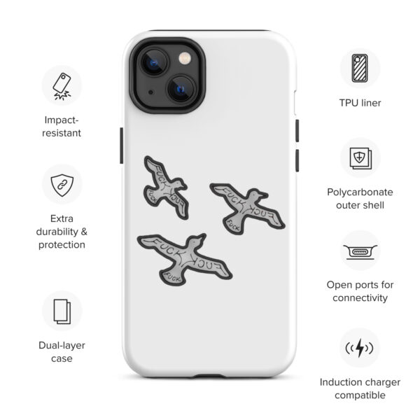 Flying F*cks Tough Case for iPhone® - Image 9