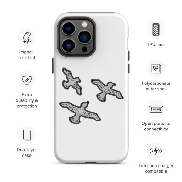 Flying F*cks Tough Case for iPhone® - Image 11