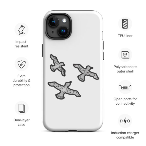 Flying F*cks Tough Case for iPhone® - Image 13